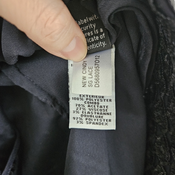 Diane Von Furstenberg new cindy lace dress 10 metallic - Picture 5 of 16